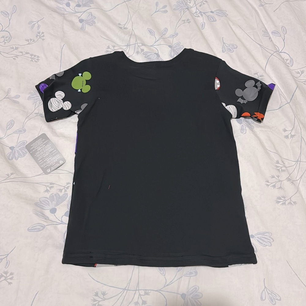 Disney Kids Mickey Mouse Halloween T shirt (Size: S) - Picture 2 of 3